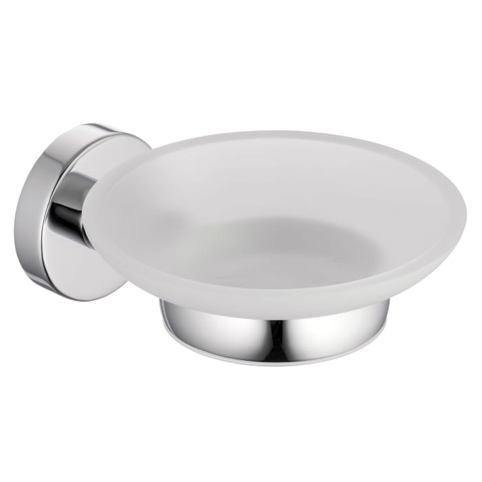 Sky Seifenhalter mit Schale aus Kristallglas