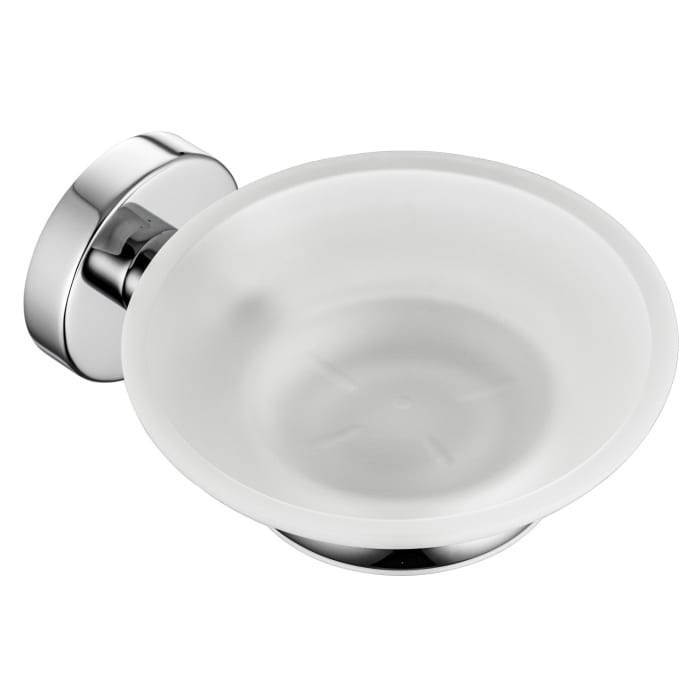 Sky Seifenhalter mit Schale aus Kristallglas