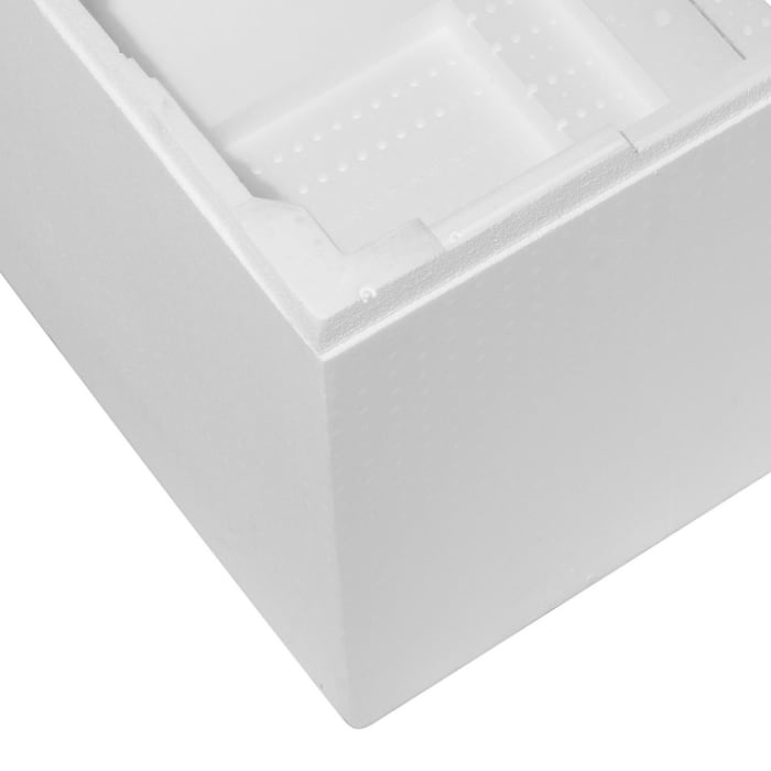 Poresta Wannenträger, fliesengerecht und wärmeisolierend für Geberit Renova Asymmetrische Eck-Badewanne links