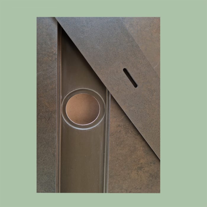 progettobagno Diamante Duschwanne 90 x 180 x 3,3 cm Feinsteinzeug Laminam®