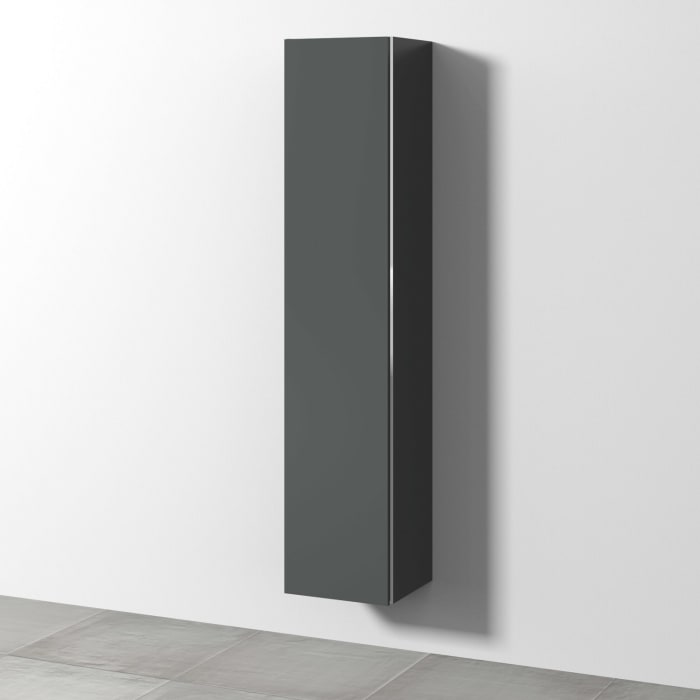 Sanipa 3way Hochschrank 35 cm tiefenreduziert , 1 Tür mit Türanschlag links