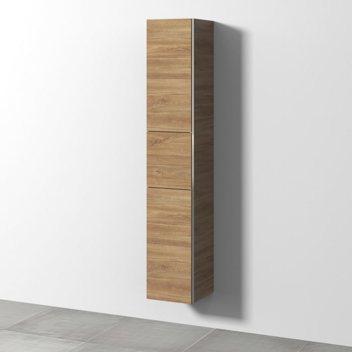 Sanipa 3way Hochschrank 30 cm, 2 Türen mit Türanschlag links, mit Stangengriff 0100