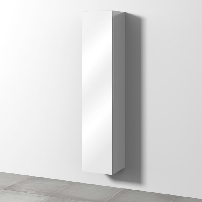 Sanipa 3way Hochschrank 35 cm, 1 Tür mit Türanschlag links, mit Griffleiste 08