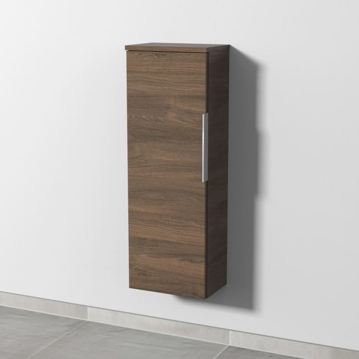 Sanipa 3way Mittelschrank 30 cm, 1 Tür, Anschlag links, mit Aufsatz-Griff