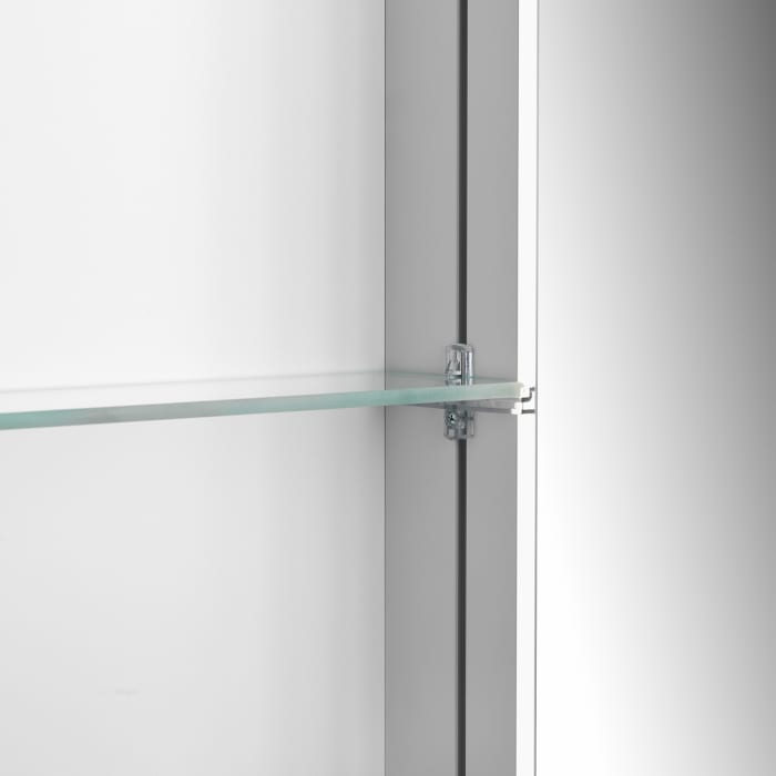 Schneider EASY LED Spiegelschrank ELS1 70/2/LED 69,5 x 70 cm, 3000 K, CH