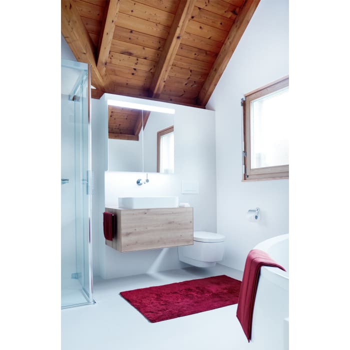 Schneider LOW plus LED Spiegelschrank LOP 100/2/LED 99,5 x 74,7 cm, 3000 K, Doppelsteckdose links und rechts, CH