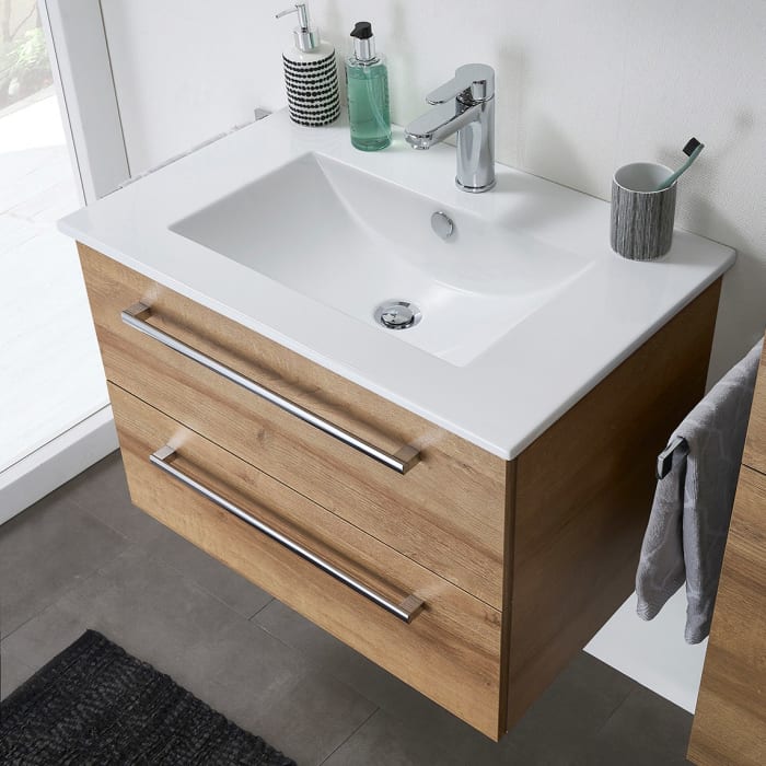 Steinkamp Life 2.0 Badmöbel Set 71 cm mit LED-Spiegelschrank