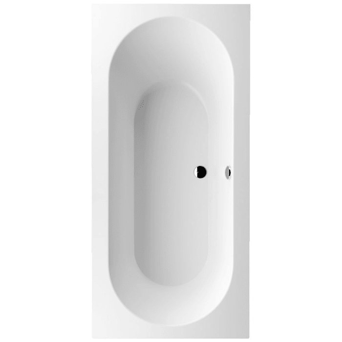 Villeroy & Boch Oberon Duo Badewanne 180 x 80 cm, Combipool Comfort, Technik Position 1