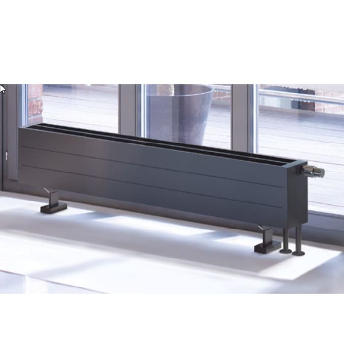 Zehnder Radiavector ZRV322/1 100 x 21 x 19,5 cm mit Anschluss S001 mit Stahlungsschirm