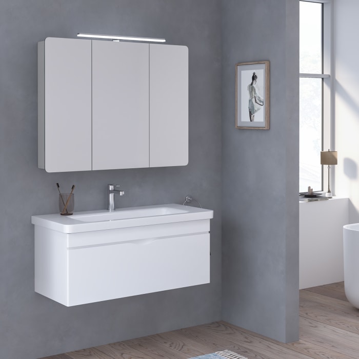 Home 2.0 Einhebel-Waschtischbatterie mit Ablaufgarnitur