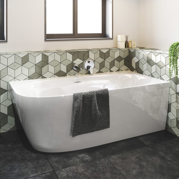 Home Eckbadewanne 170 x 80 cm, Version links