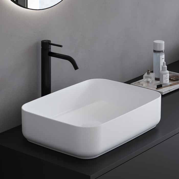 Art Aufsatzwaschtisch 50 x 36 cm, rechteckig