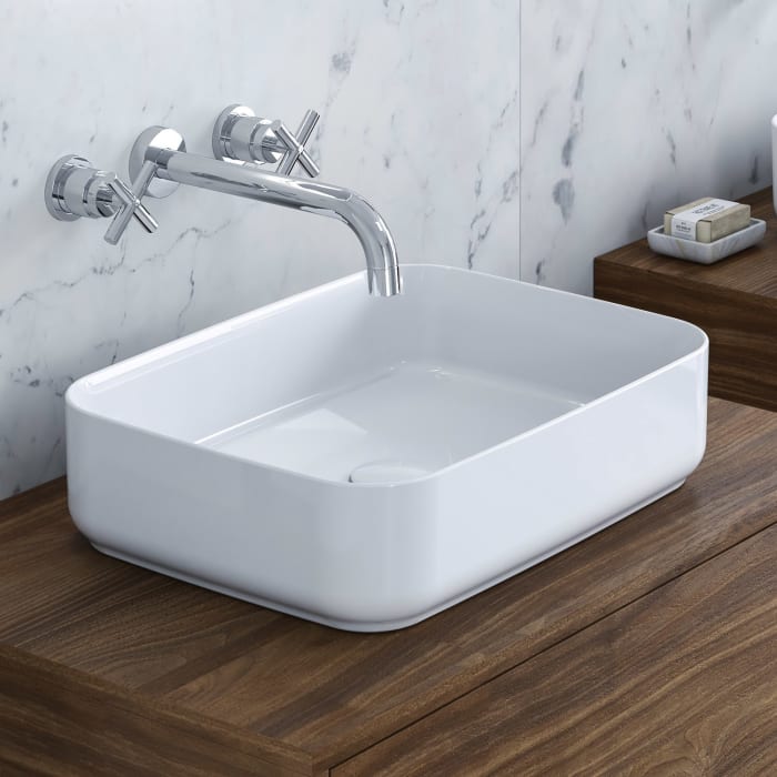 Art Aufsatzwaschtisch 50 x 36 cm, rechteckig