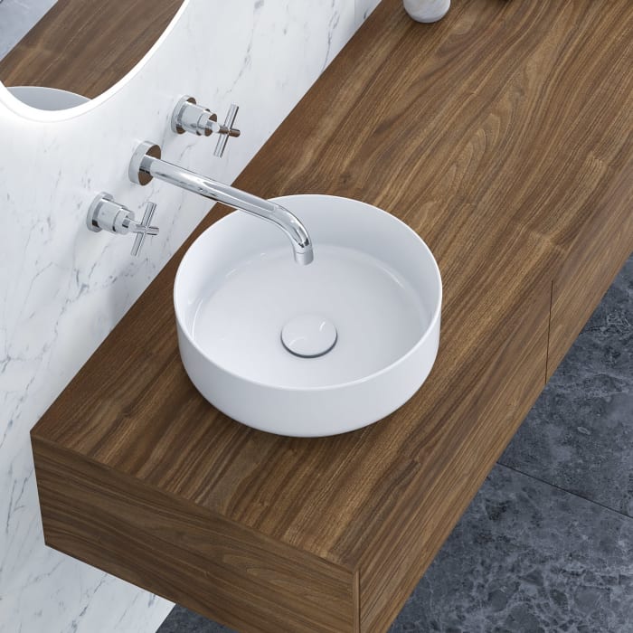 Art Aufsatzwaschtisch Ø 36 cm, rund