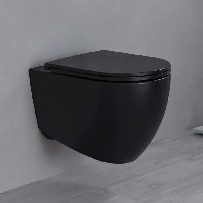 Art Wand-WC spülrandlos, ohne WC-Sitz