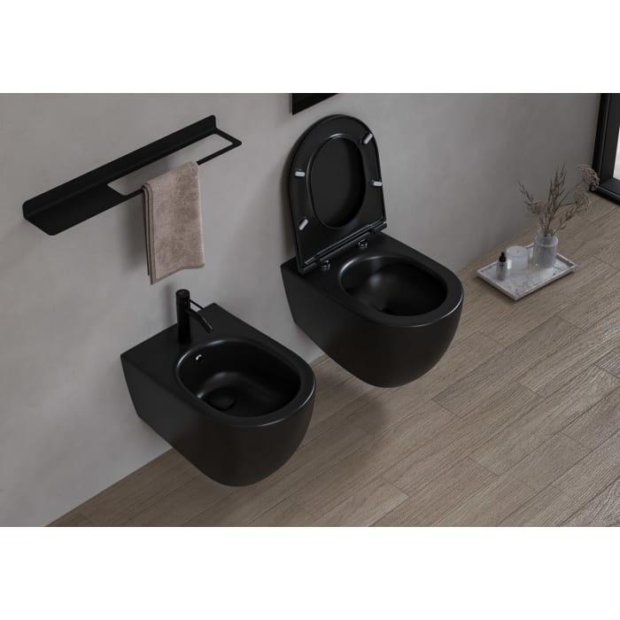 Art Wand-WC spülrandlos, ohne WC-Sitz