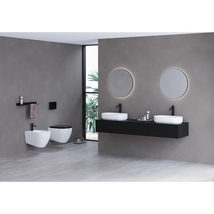 Art Wand-WC spülrandlos, ohne WC-Sitz