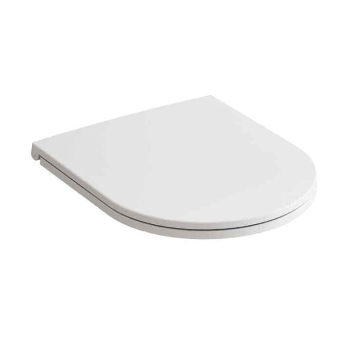 Art WC-Sitz mit Absenkautomatik, für verdeckte Befestigung