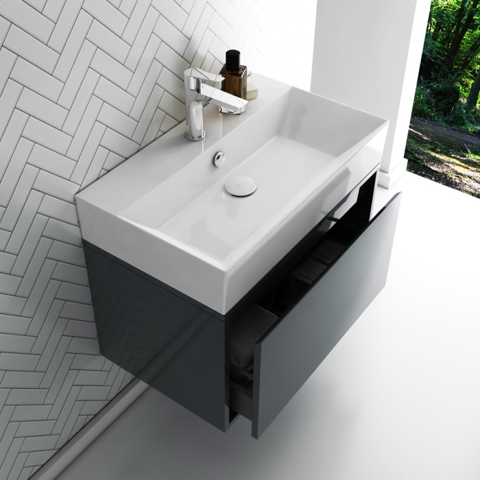 Pure 2.0 Waschtischunterschrank 70 cm mit 1 Auszug