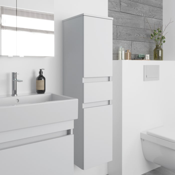 Lodge Seitenschrank 120 cm mit 2 Türen und 1 Auszug, Anschlag rechts