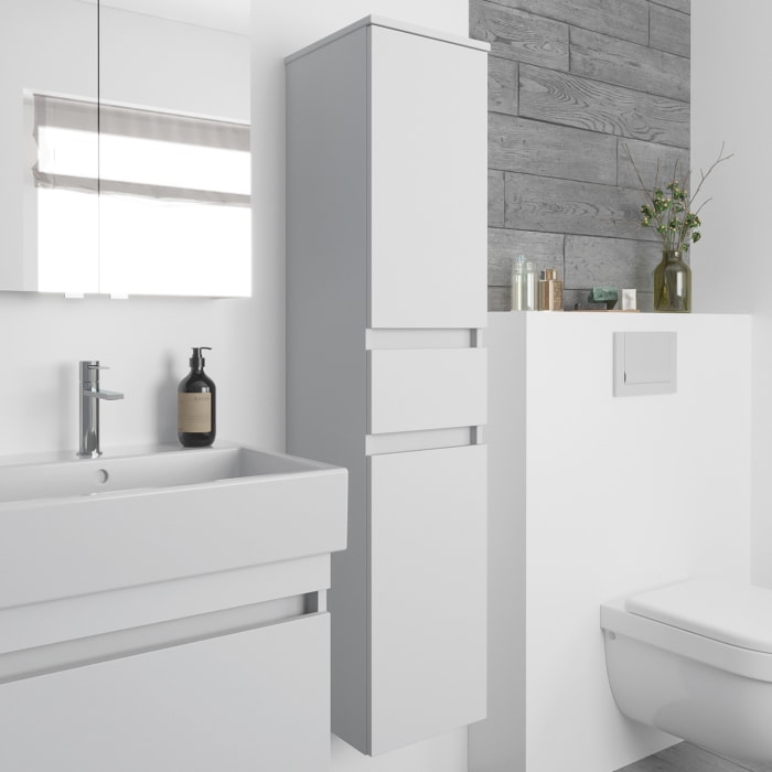 Lodge Seitenschrank 140 cm mit 2 Türen und 1 Auszug, Anschlag rechts