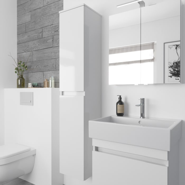 Lodge Seitenschrank 160 cm mit 2 Türen, Anschlag links