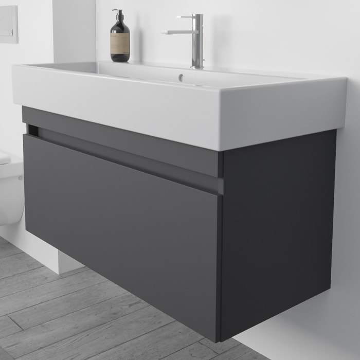 Lodge Waschtischunterschrank 95 cm mit 1 Auszug für Waschtisch Duravit Vero Air