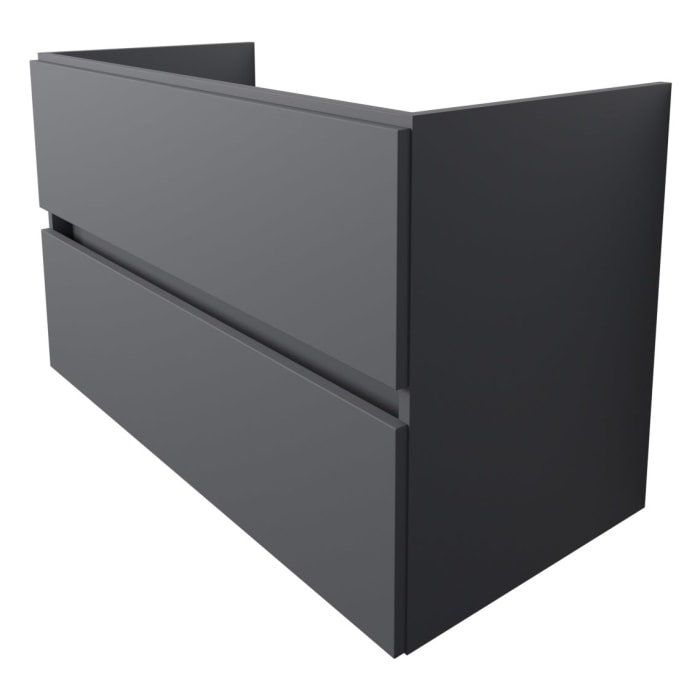 Lodge Waschtischunterschrank 100 cm mit 2 Auszügen für Waschtisch Duravit Me by Stark