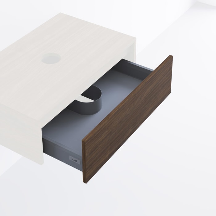 Art Ersatz-Auszug mit Front mit Siphonausschnitt für Waschtischkonsole Art. 21MF1062120I