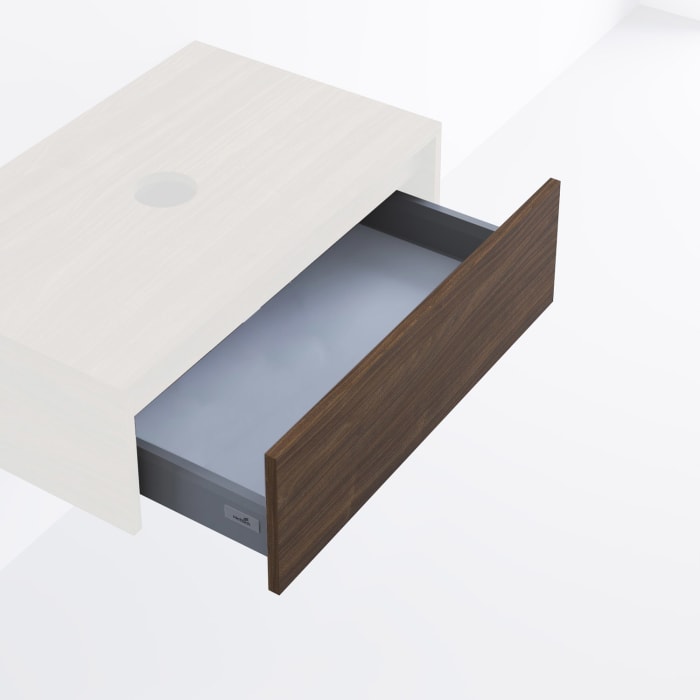 Art Ersatz-Auszug mit Front ohne Siphonausschnitt für Waschtischkonsole Art. 21MF1062180I