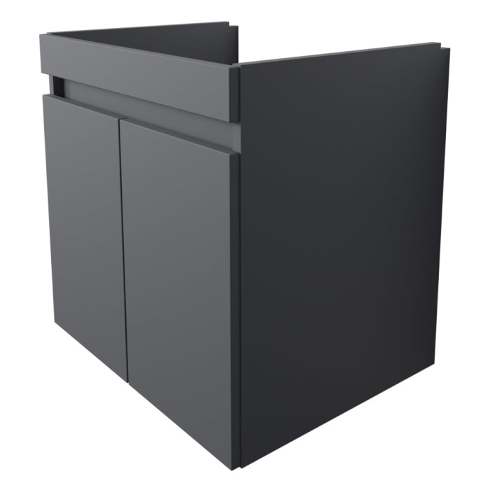 Lodge Waschtischunterschrank 60 cm mit 2 Türen für Waschtisch Villeroy & Boch Subway 2.0