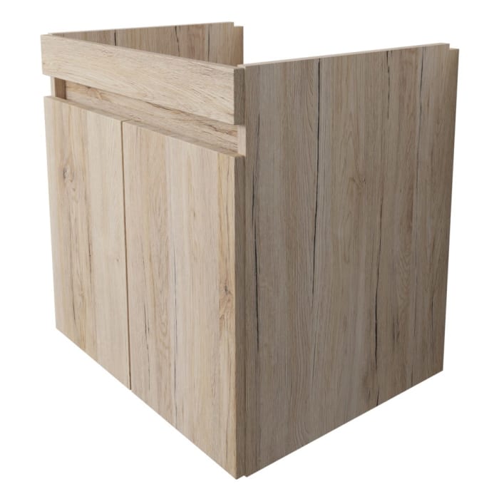 Lodge Waschtischunterschrank 53 cm mit 2 Türen für Waschtisch Geberit Renova