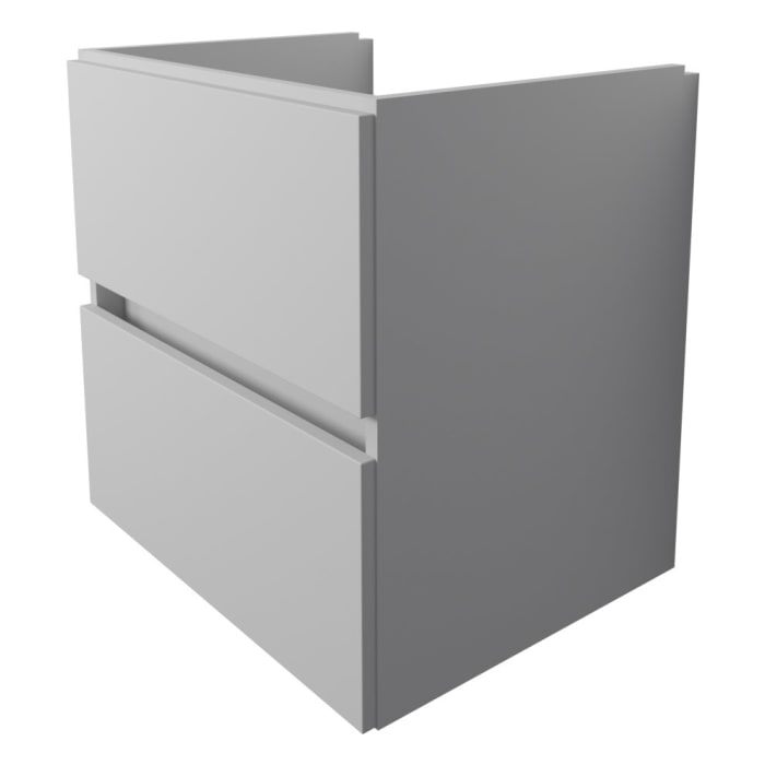 Lodge Waschtischunterschrank 53 cm mit 2 Auszügen für Waschtisch Geberit Renova