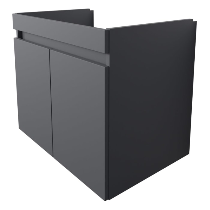 Lodge Waschtischunterschrank 70 cm mit 2 Türen für Waschtisch Geberit iCon