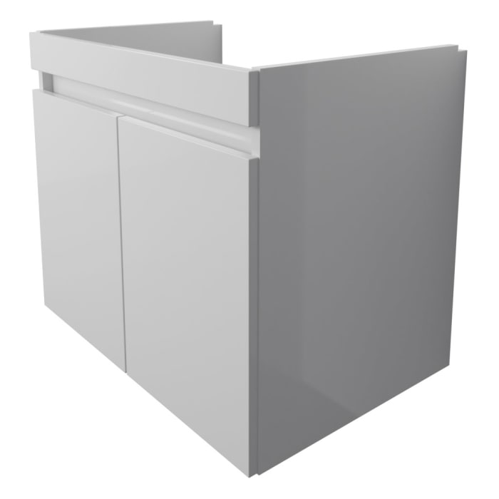 Lodge Waschtischunterschrank 70 cm mit 2 Türen für Waschtisch Geberit iCon