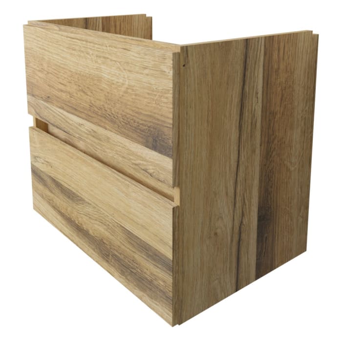 Lodge Waschtischunterschrank 70 cm mit 2 Auszügen für Waschtisch Geberit iCon