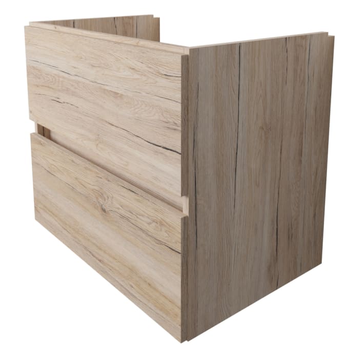 Lodge Waschtischunterschrank 70 cm mit 2 Auszügen für Waschtisch Geberit iCon