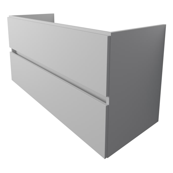 Lodge Waschtischunterschrank 115 cm mit 2 Auszügen für Waschtisch Geberit iCon