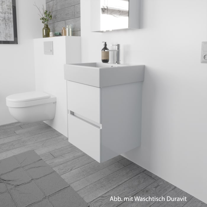 Lodge Waschtischunterschrank 41,6 cm mit 2 Auszügen für Waschtisch Villeroy & Boch Avento