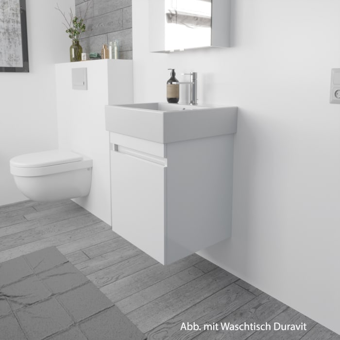 Lodge Waschtischunterschrank 41,6 cm mit 1 Tür, Anschlag rechts für Waschtisch Villeroy & Boch Avento