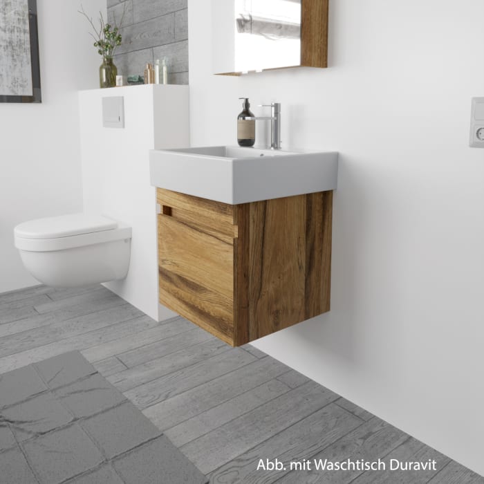 Lodge Waschtischunterschrank 40 cm mit 1 Auszug für Waschtisch Duravit Vero Air