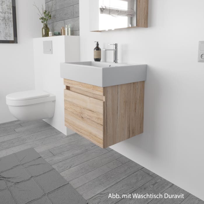 Lodge Waschtischunterschrank 56 cm mit 1 Auszug für Waschtisch Duravit Vero Air