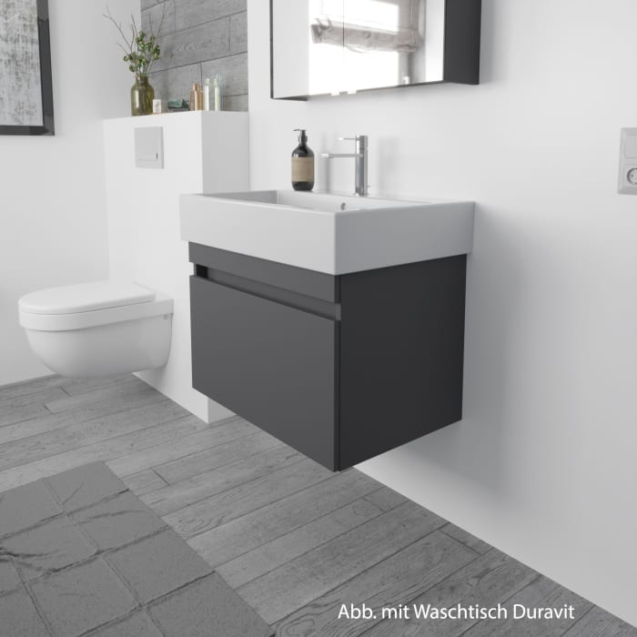 Lodge Waschtischunterschrank 61 cm mit 1 Auszug für Waschtisch Duravit Me by Stark