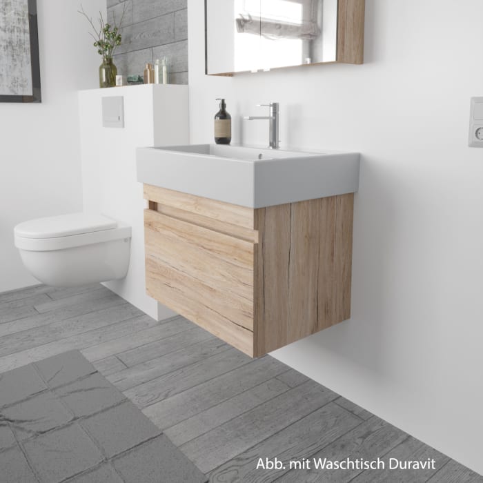Lodge Waschtischunterschrank 61 cm mit 1 Auszug für Waschtisch Duravit Me by Stark