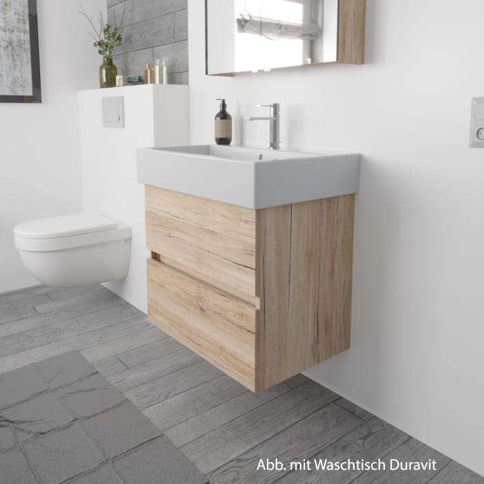 Lodge Waschtischunterschrank 61 cm mit 2 Auszügen für Waschtisch Duravit Me by Stark