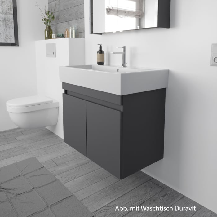 Lodge Waschtischunterschrank 76 cm mit 2 Türen für Waschtisch Villeroy & Boch Avento