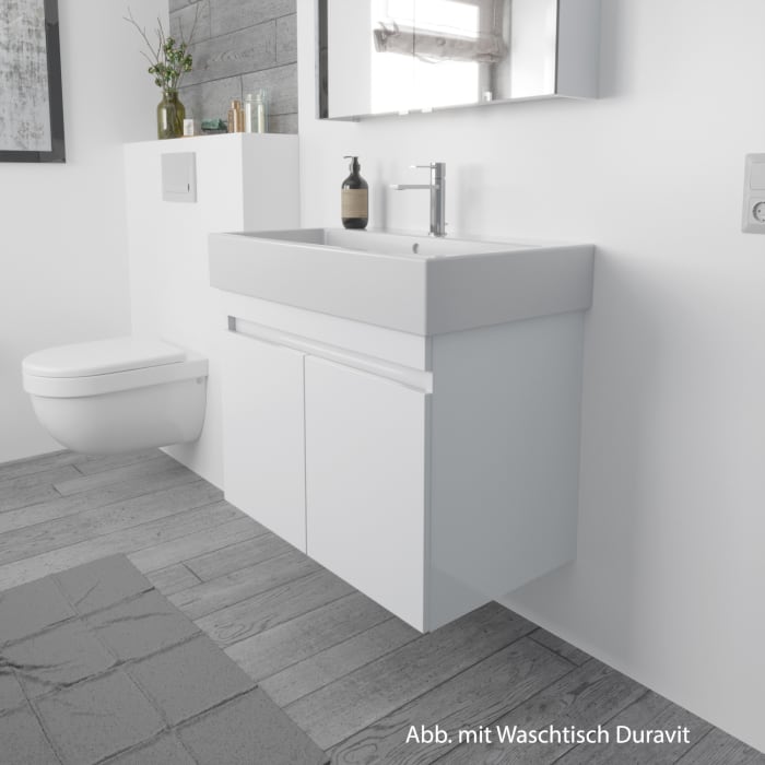 Lodge Waschtischunterschrank 80 cm mit 2 Türen für Waschtisch Duravit ME by Stark