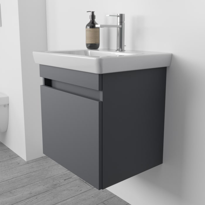 Lodge Waschtischunterschrank 45 cm mit 1 Auszug für Waschtisch Villeroy & Boch Subway 2.0