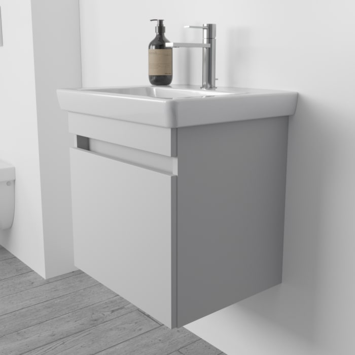 Lodge Waschtischunterschrank 45 cm mit 1 Auszug für Waschtisch Villeroy & Boch Subway 2.0