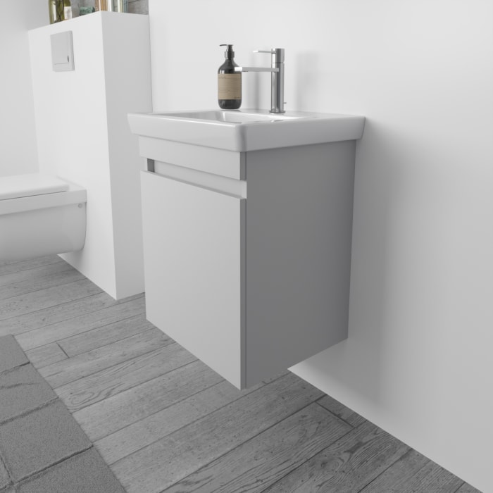 Lodge Waschtischunterschrank 45 cm mit 1 Tür, Anschlag rechts für Waschtisch Villeroy & Boch Subway 2.0